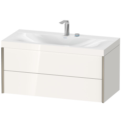 Furniture washbasin c-bonded with vanity wall mounted, XV4616EB122C