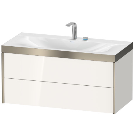 Furniture washbasin c-bonded with vanity wall mounted, XV4616EB122P
