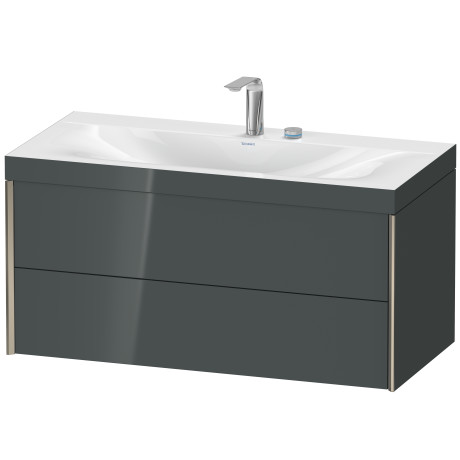 Furniture washbasin c-bonded with vanity wall mounted, XV4616EB138C
