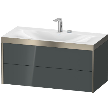 Furniture washbasin c-bonded with vanity wall mounted, XV4616EB138P