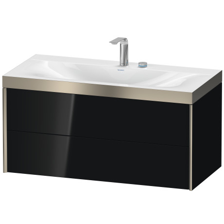Furniture washbasin c-bonded with vanity wall mounted, XV4616EB140P
