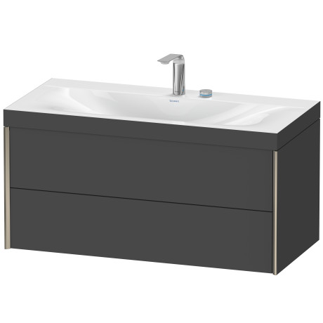 Furniture washbasin c-bonded with vanity wall mounted, XV4616EB149C