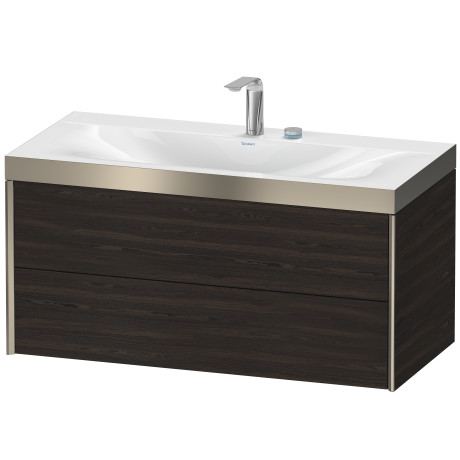 Furniture washbasin c-bonded with vanity wall mounted, XV4616EB169P
