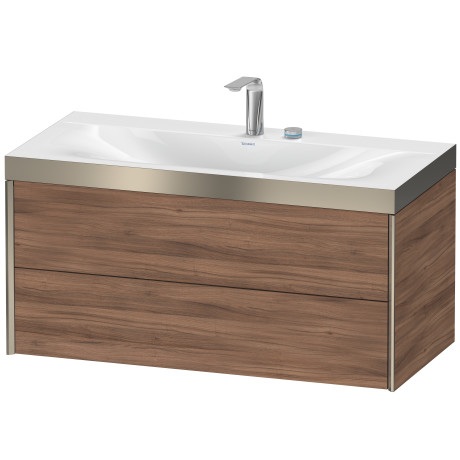 Furniture washbasin c-bonded with vanity wall mounted, XV4616EB179P