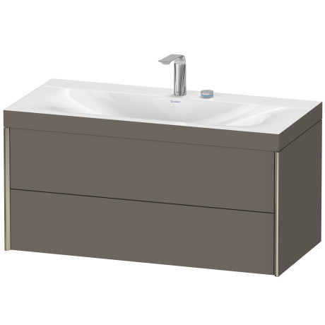 Furniture washbasin c-bonded with vanity wall mounted, XV4616EB190C