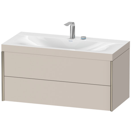 Furniture washbasin c-bonded with vanity wall mounted, XV4616EB191C