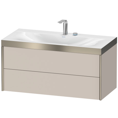 Furniture washbasin c-bonded with vanity wall mounted, XV4616EB191P