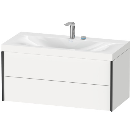 Furniture washbasin c-bonded with vanity wall mounted, XV4616EB218C