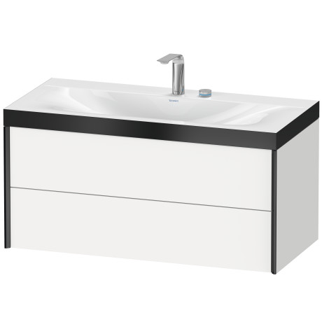 Furniture washbasin c-bonded with vanity wall mounted, XV4616EB218P