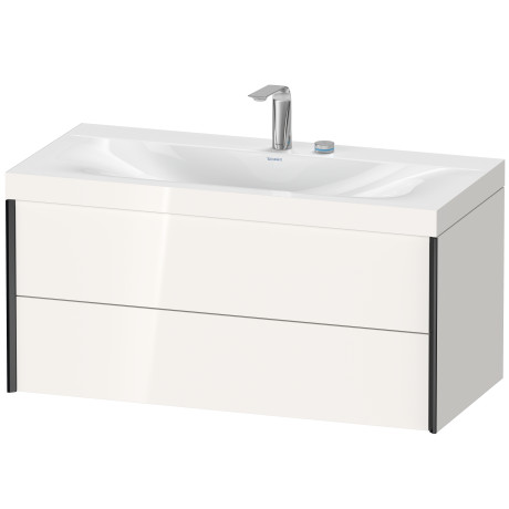 Furniture washbasin c-bonded with vanity wall mounted, XV4616EB222C
