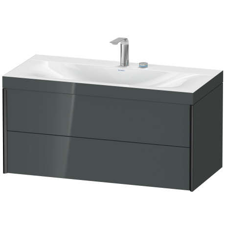 Furniture washbasin c-bonded with vanity wall mounted, XV4616EB238C