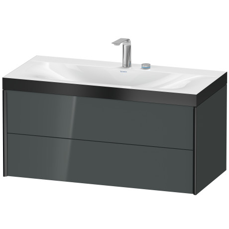 Furniture washbasin c-bonded with vanity wall mounted, XV4616EB238P
