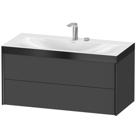 Furniture washbasin c-bonded with vanity wall mounted, XV4616EB249P