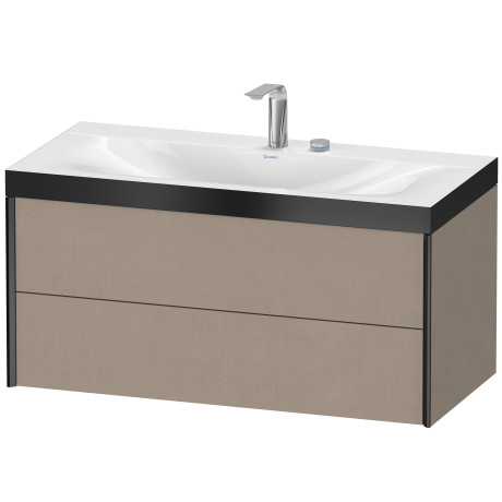 Furniture washbasin c-bonded with vanity wall mounted, XV4616EB275P