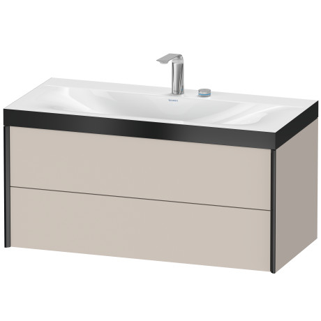 Furniture washbasin c-bonded with vanity wall mounted, XV4616EB291P