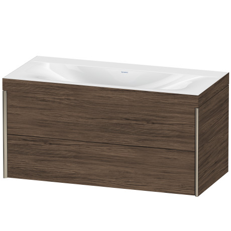 Furniture washbasin c-bonded with vanity wall mounted, XV4616NB121C