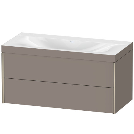 Furniture washbasin c-bonded with vanity wall mounted, XV4616NB143C