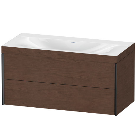 Furniture washbasin c-bonded with vanity wall mounted, XV4616NB213C