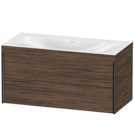 Furniture washbasin c-bonded with vanity wall mounted, XV4616NB221C