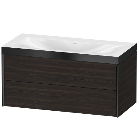 Furniture washbasin c-bonded with vanity wall mounted, XV4616NB269P