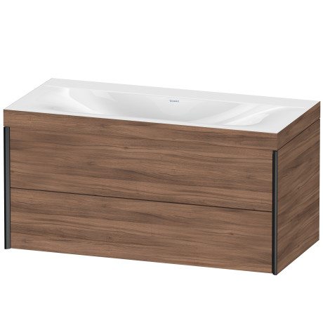 Furniture washbasin c-bonded with vanity wall mounted, XV4616NB279C