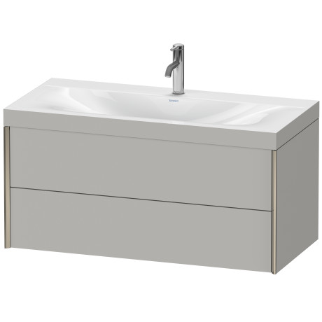 Furniture washbasin c-bonded with vanity wall mounted, XV4616OB107C