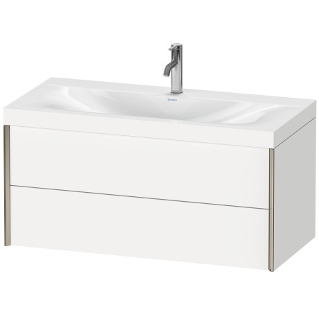 Furniture washbasin c-bonded with vanity wall mounted, XV4616OB118C