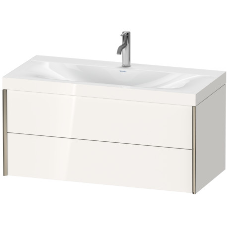 Furniture washbasin c-bonded with vanity wall mounted, XV4616OB122C