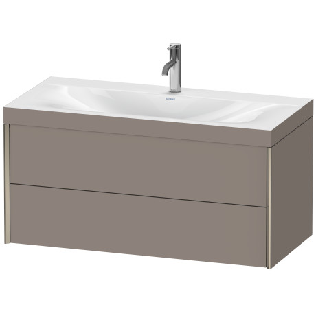 Furniture washbasin c-bonded with vanity wall mounted, XV4616OB143C