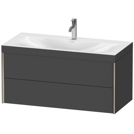 Furniture washbasin c-bonded with vanity wall mounted, XV4616OB149C