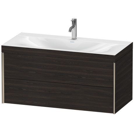 Furniture washbasin c-bonded with vanity wall mounted, XV4616OB169C