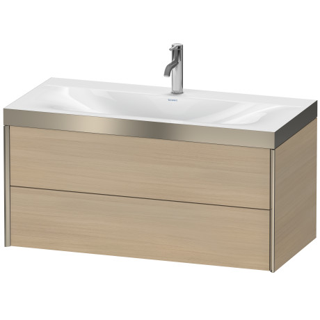 Furniture washbasin c-bonded with vanity wall mounted, XV4616OB171P