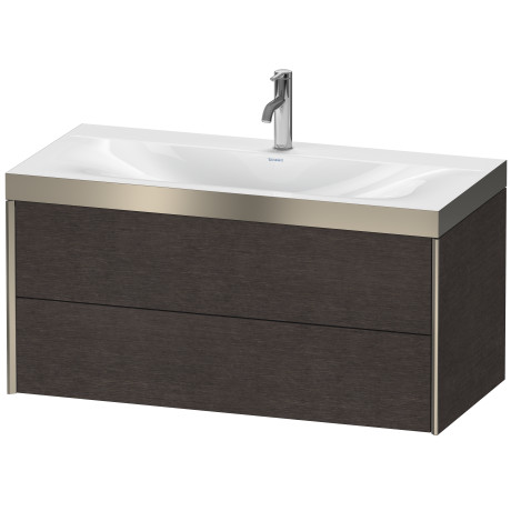 Furniture washbasin c-bonded with vanity wall mounted, XV4616OB172P