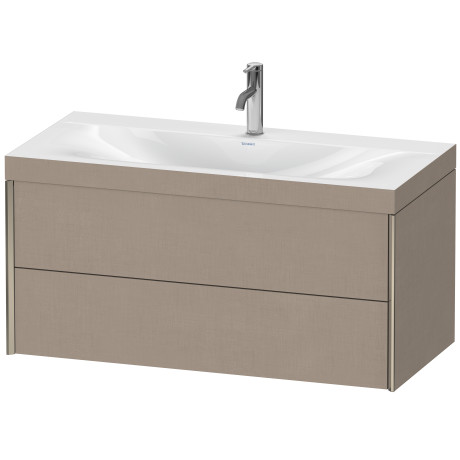 Furniture washbasin c-bonded with vanity wall mounted, XV4616OB175C
