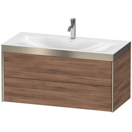 Furniture washbasin c-bonded with vanity wall mounted, XV4616OB179P