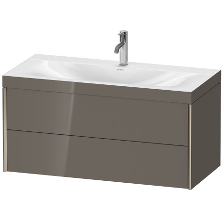 Furniture washbasin c-bonded with vanity wall mounted, XV4616OB189C