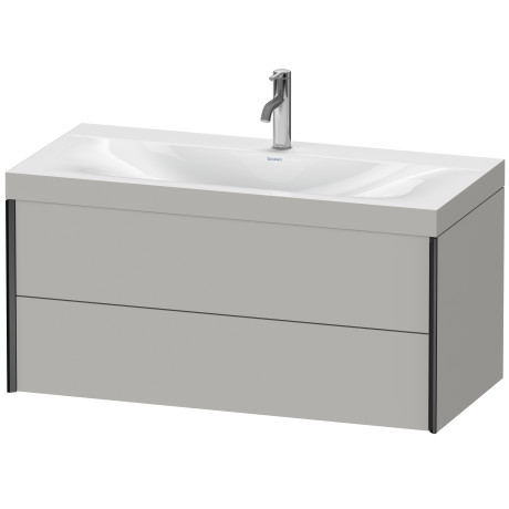 Furniture washbasin c-bonded with vanity wall mounted, XV4616OB207C