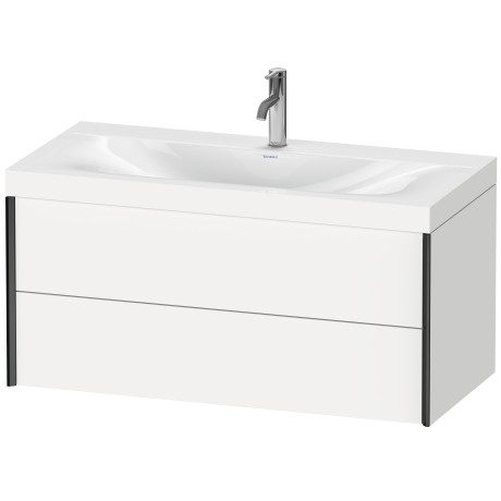 Furniture washbasin c-bonded with vanity wall mounted, XV4616OB218C