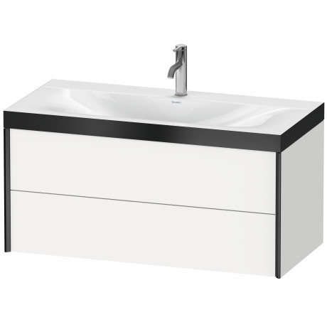 Furniture washbasin c-bonded with vanity wall mounted, XV4616OB218P