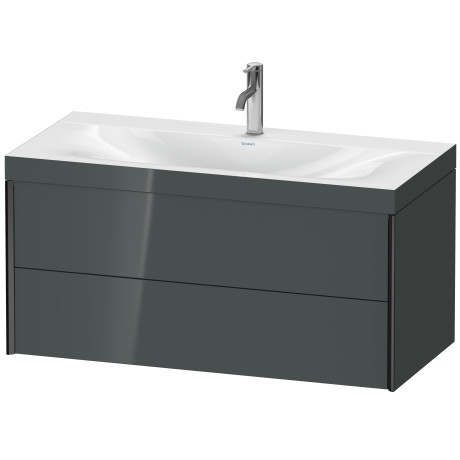 Furniture washbasin c-bonded with vanity wall mounted, XV4616OB238C