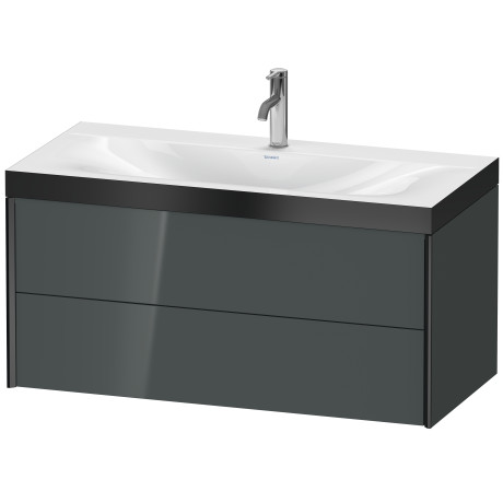 Furniture washbasin c-bonded with vanity wall mounted, XV4616OB238P