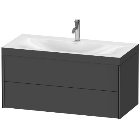 Furniture washbasin c-bonded with vanity wall mounted, XV4616OB249C