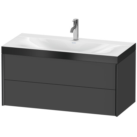Furniture washbasin c-bonded with vanity wall mounted, XV4616OB249P