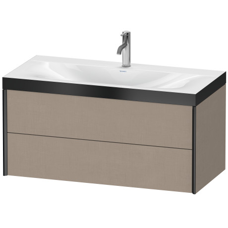 Furniture washbasin c-bonded with vanity wall mounted, XV4616OB275P