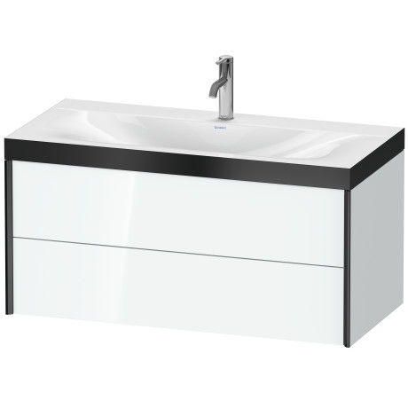 Furniture washbasin c-bonded with vanity wall mounted, XV4616OB285P