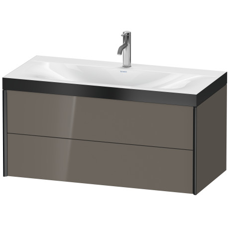 Furniture washbasin c-bonded with vanity wall mounted, XV4616OB289P