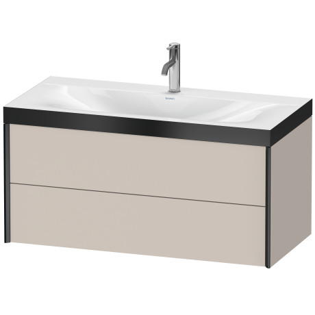 Furniture washbasin c-bonded with vanity wall mounted, XV4616OB291P