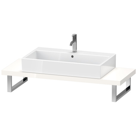 Console for above-counter basin and vanity basin Compact, LC100C02222 Width max. 78 3/4