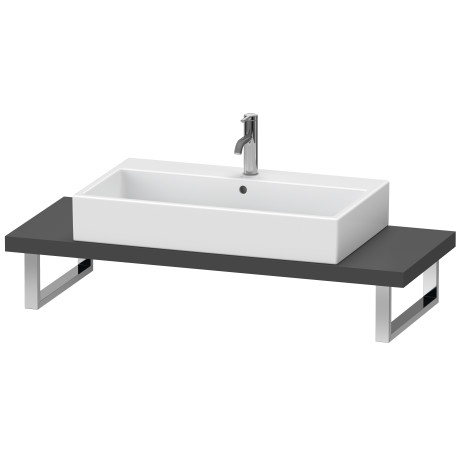 Console for above-counter basin and vanity basin Compact, LC100C04949 Width max. 78 3/4