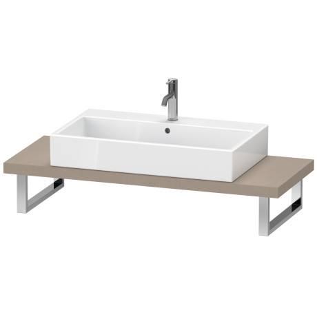 Console for above-counter basin and vanity basin Compact, LC100C07575 Width max. 78 3/4